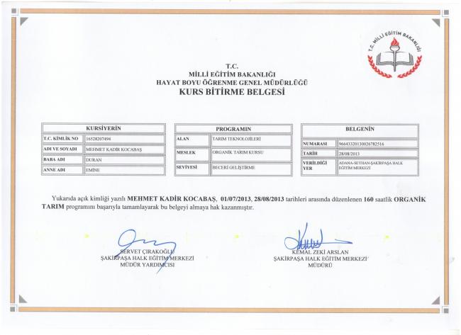 Name:  Organik Tarm Kursu Sertifikam.jpg
Views: 1570
Size:  34.9 KB